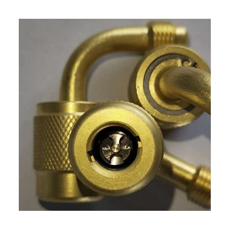 Air Conditioning Refrigerant Infusion Quick Elbow