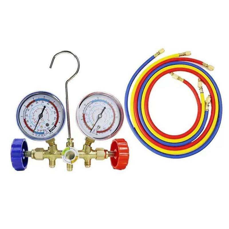Air Conditioning Tool Freon for R134a R12 R22 Air Conditioning Pressure Gauge Refrigerant Pressure M