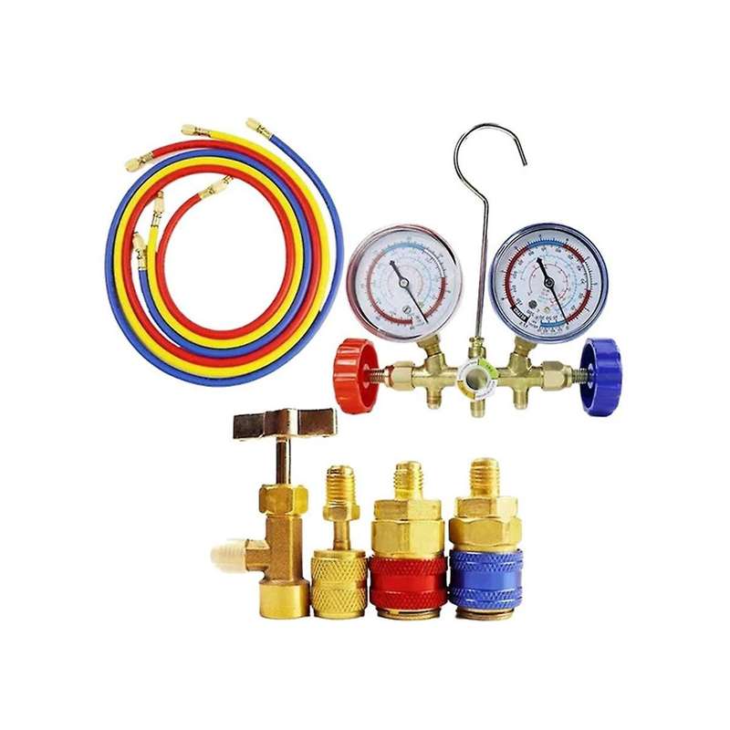 Air Conditioning Tool Freon for R134a R12 R22 Air Conditioning Pressure Gauge Refrigerant Pressure M