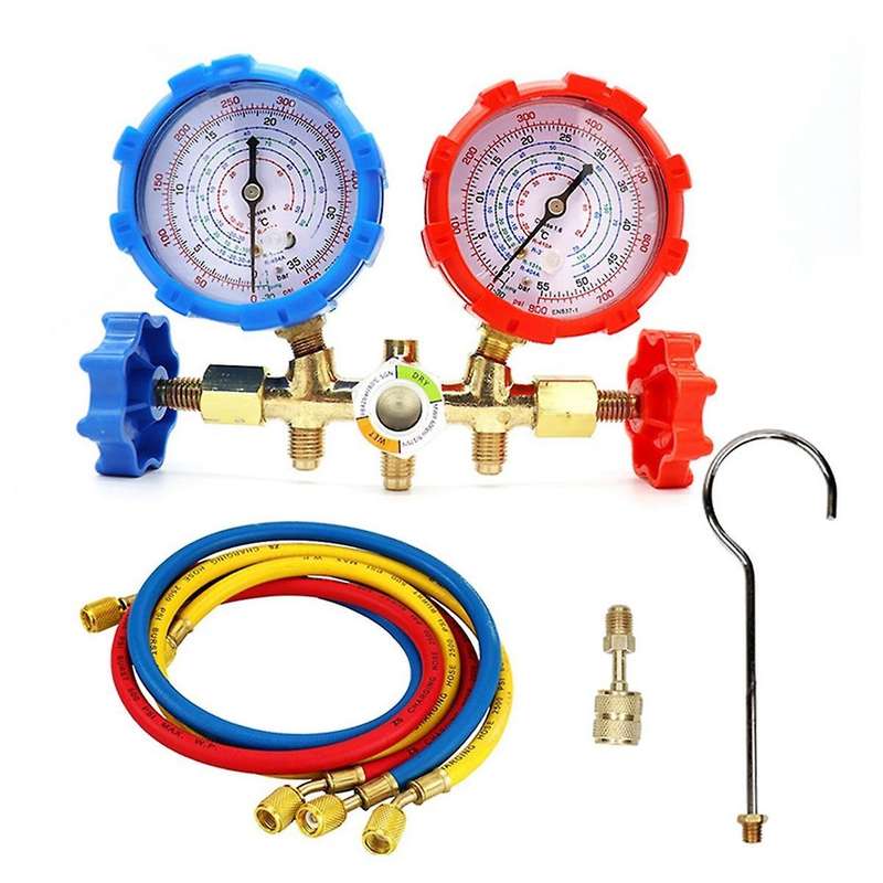 Air Conditioning Tool Freon for R134a R12 R22 Air Conditioning Pressure Gauge Refrigerant Pressure M