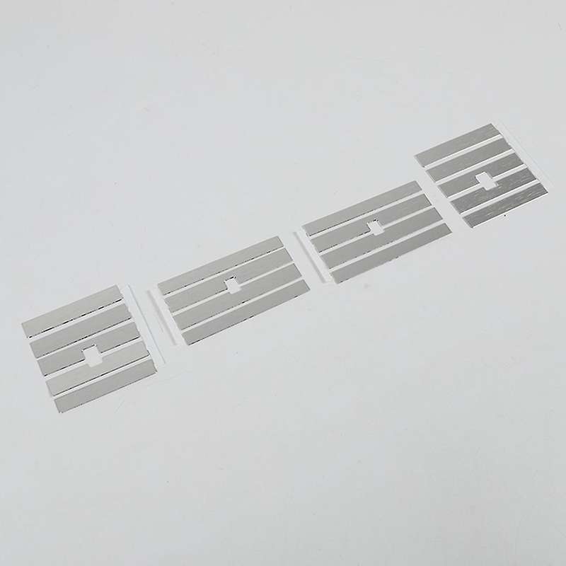 Air Conditioning Vent Outlet Louver Cover Trim for Nitro 2007-2012 Interior Accessories (Silver)