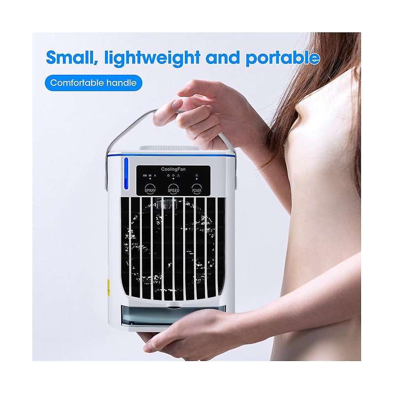 Air Cooler Household Spray Humidifier Fan Water Cooled Air Conditioning Fan Usb Desktop Cooling Fan
