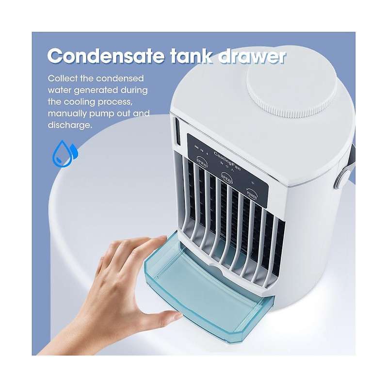 Air Cooler Household Spray Humidifier Fan Water Cooled Air Conditioning Fan Usb Desktop Cooling Fan