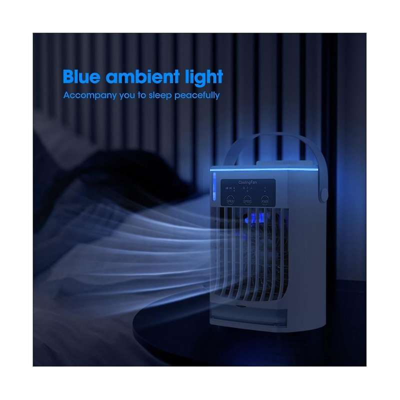 Air Cooler Household Spray Humidifier Fan Water Cooled Air Conditioning Fan Usb Desktop Cooling Fan