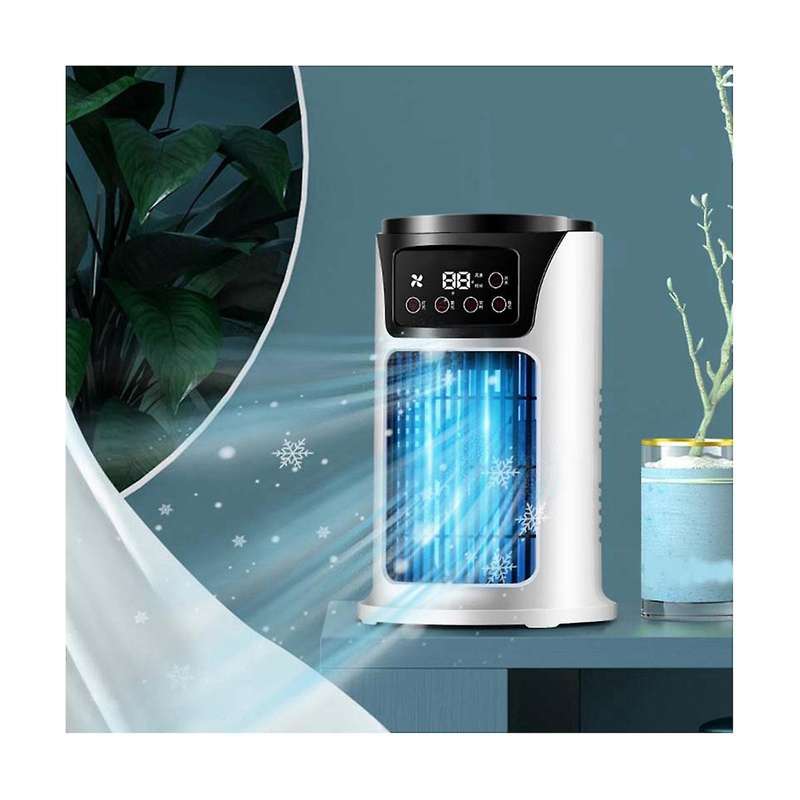 Air Cooler Home Dormitory Student Desktop Electric Fan Small Wind Office Usb Refrigeration Air Cond