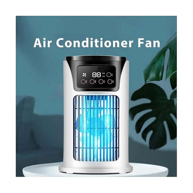 Air Cooler Home Dormitory Student Desktop Electric Fan Small Wind Office Usb Refrigeration Air Cond