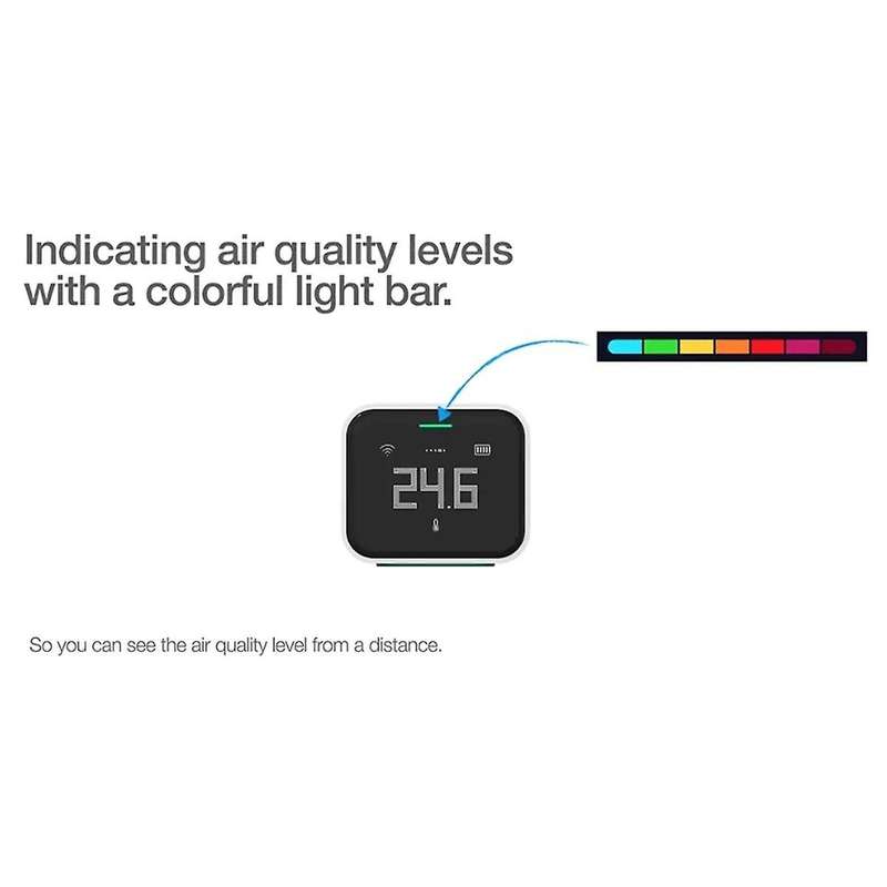 Air Detector Lite Retina Touch Ips Screen Touch Operation Pm2.5 Mi Control Air Monitor Work For