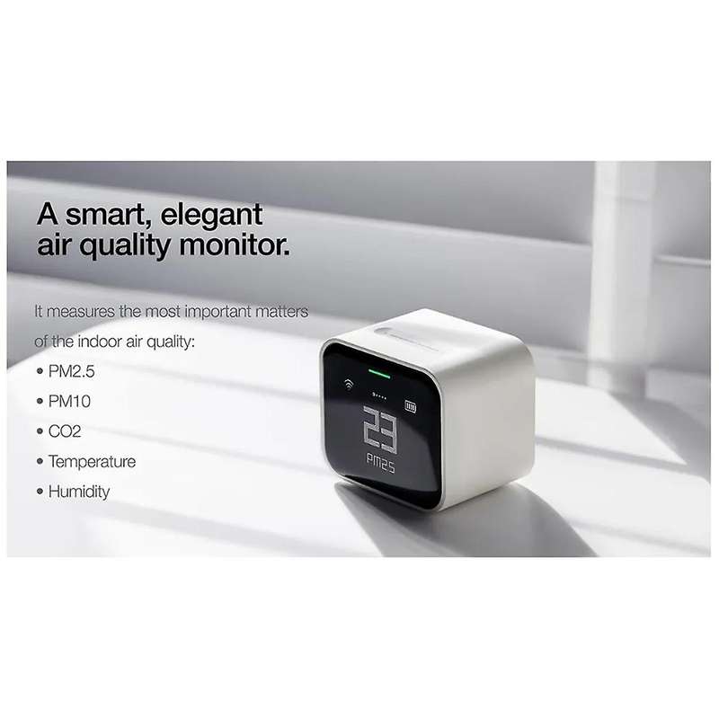 Air Detector Lite Retina Touch Ips Screen Touch Operation Pm2.5 Mi Control Air Monitor Work For