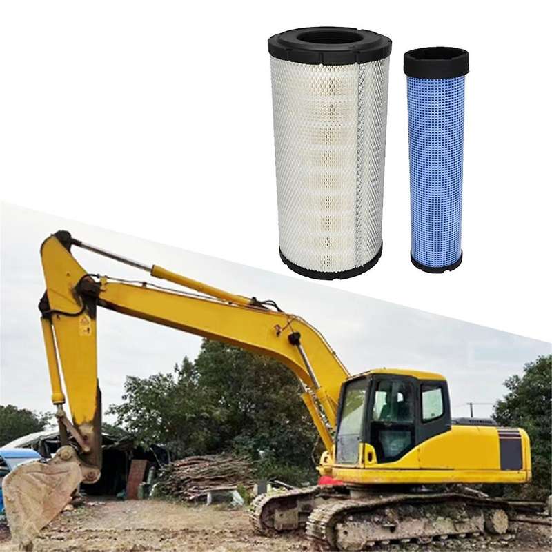 Air Filter Elements 600-185-3100 600185310 for Excavator PC200-7 PC200-8 PC228US