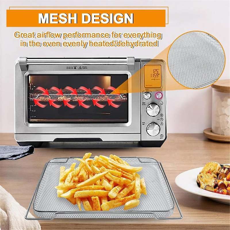 Air Fry Basket Replacement for Smart Oven Air Fryer Pro Bov900bss, Mesh Basket Bov900 Smart Air Fry