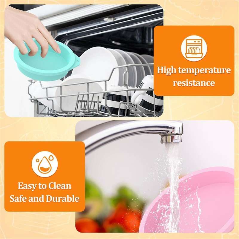 Air Fryer Egg Mold, Silicone Egg Boiler Mold Cup Nonstick Egg Poacher Cups Temperature Resistant Egg