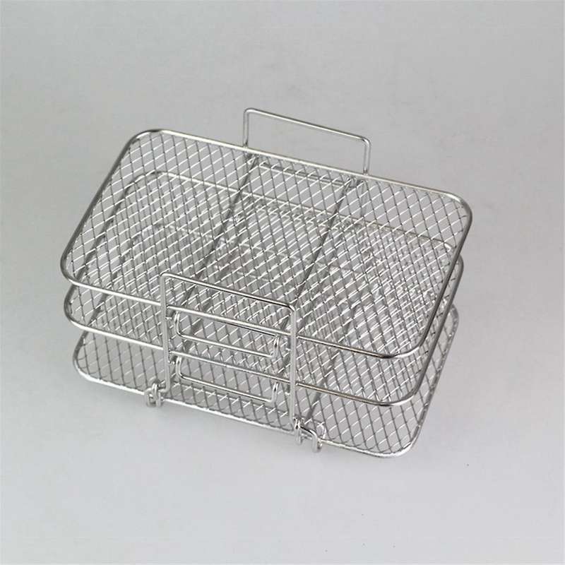 Air Fryer Rack for Ninja Air Fryer Multi-Layer Double Basket Air Fryer Stainless Steel Grilling Rack