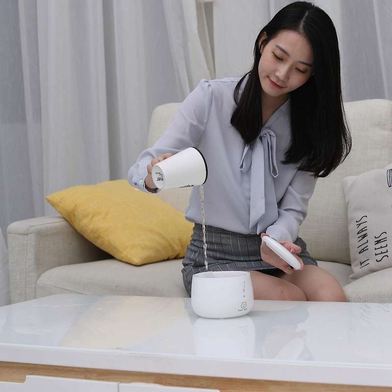 Air Humidifier Home Bedroom Silent USB Humidifier Office Desk Smart Humidifier 7-Color Light 300ML f