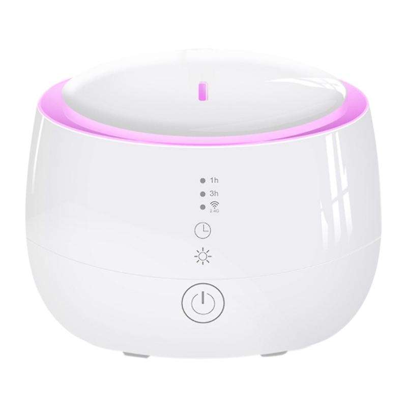 Air Humidifier Home Bedroom Silent USB Humidifier Office Desk Smart Humidifier 7-Color Light 300ML f