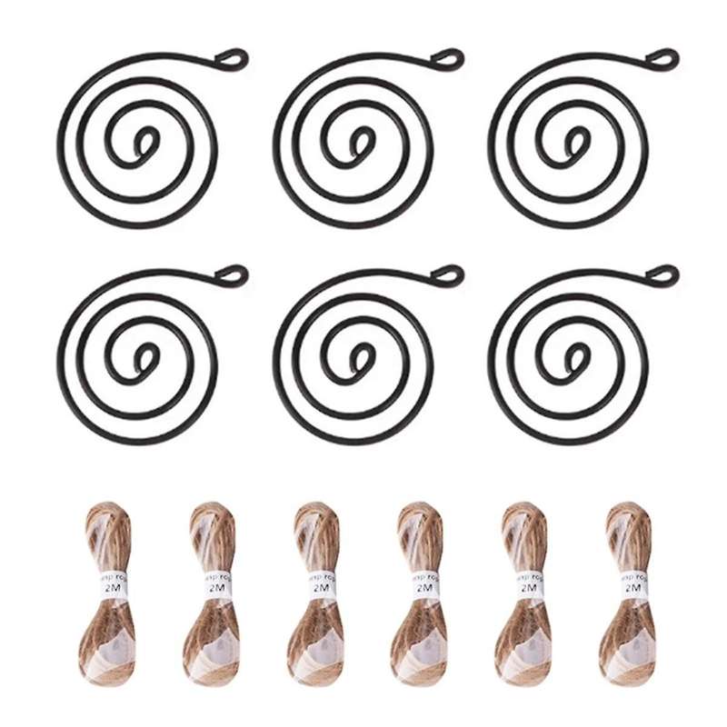 Air Hook Hanging Flower Stand Pots Display Hanger Holder Iron