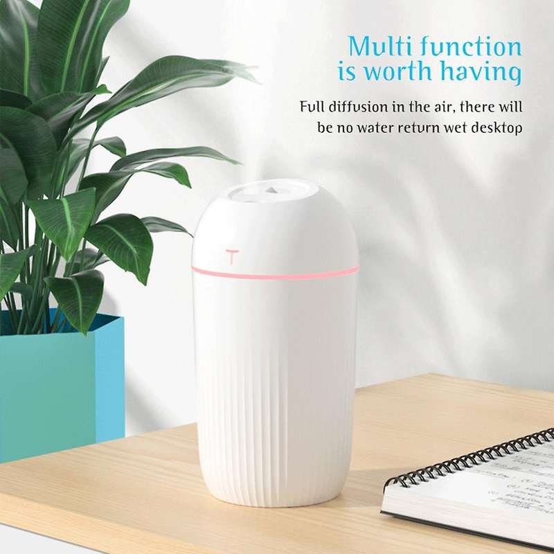 Air Humidifier for Room, Cool Mist Essential Oils Diffuser 7 Colors LED Lights Humidifier for Room O