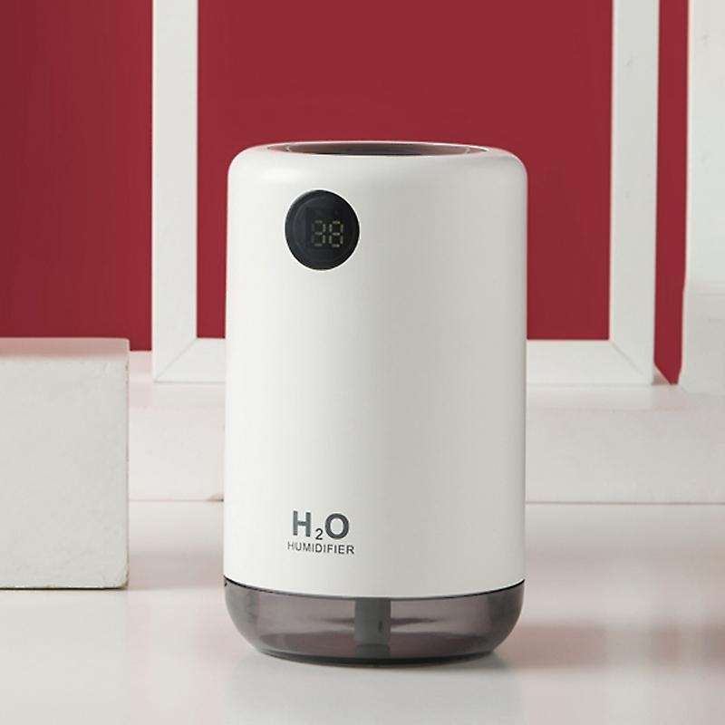 Air Humidifier with LED Lights 500Ml Large Capacity Portbale Humidifier for Bedroom Office Travel