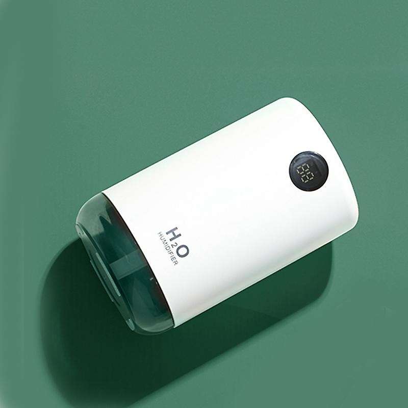 Air Humidifier with LED Lights 500Ml Large Capacity Portbale Humidifier for Bedroom Office Travel