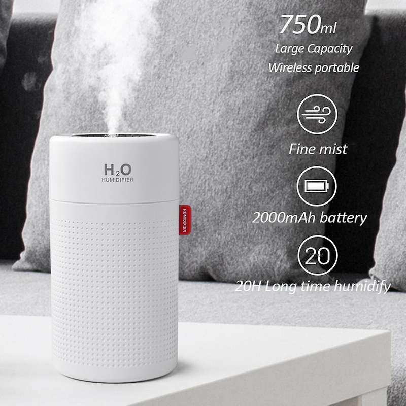 Air Humidifier USB Portable Diffuser 2000MAh Battery Rechargeable Humidificador Essential Oil Humidi