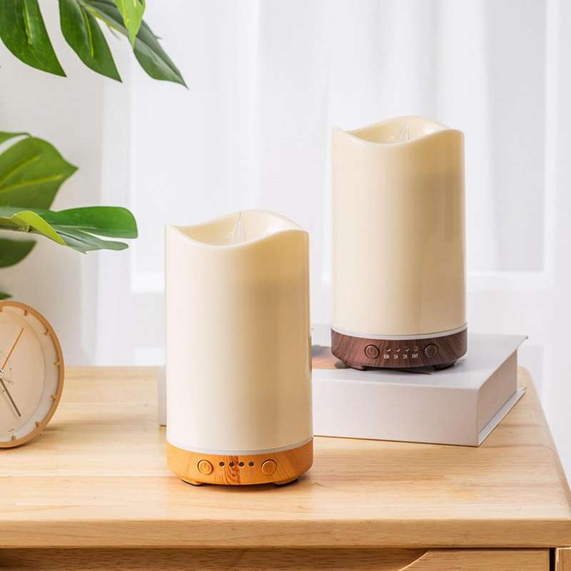 Air Humidifier Spray Mode 130Ml Ambient Night Light Aroma Diffuser Air for Bedroom Home Office Spa Y
