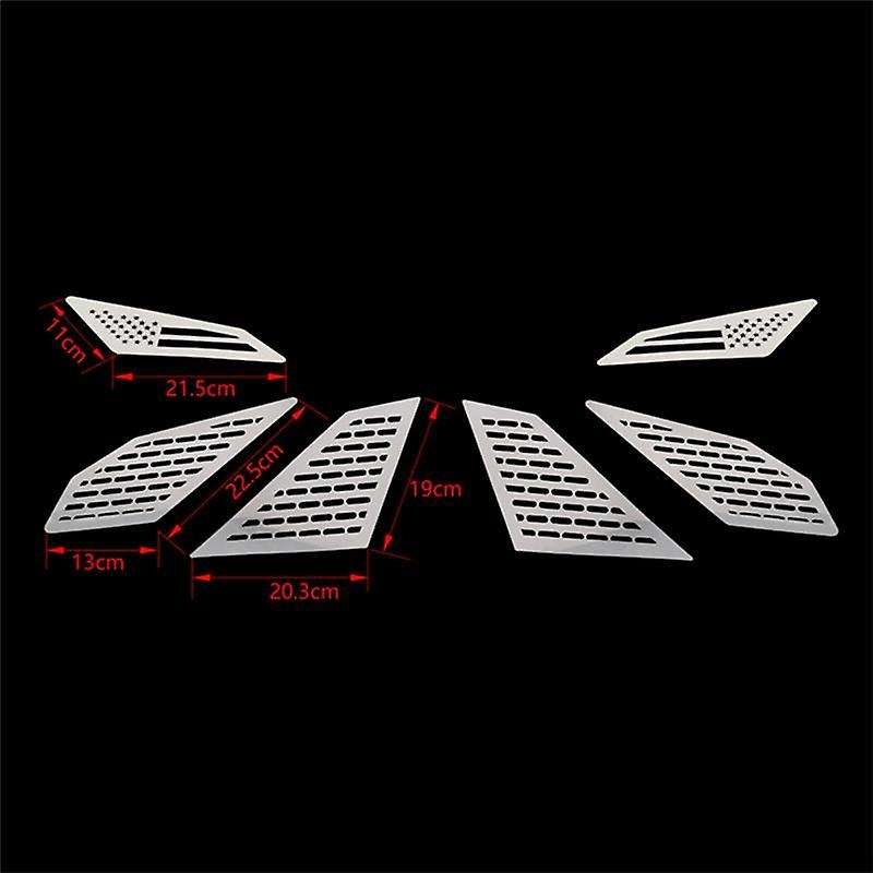 Air Intake / Clutch Vent Outlet Cover Trim Stainless Steel for Rzr Pro Xp Ultimate 2021 2022 Access