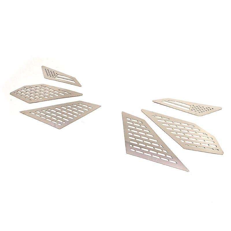 Air Intake / Clutch Vent Outlet Cover Trim Stainless Steel for Rzr Pro Xp Ultimate 2021 2022 Access