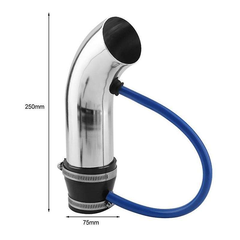 Air Intake Pipe 76mm 3 Inch Car Cold Air Intake Turbo Filter Automotive Air Filter Induction Flow Ho