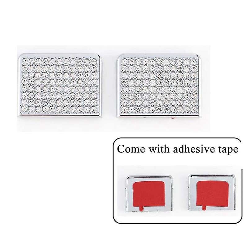 Air Outlet Control Bling Crystal Accessory Interior Cover Compatible for