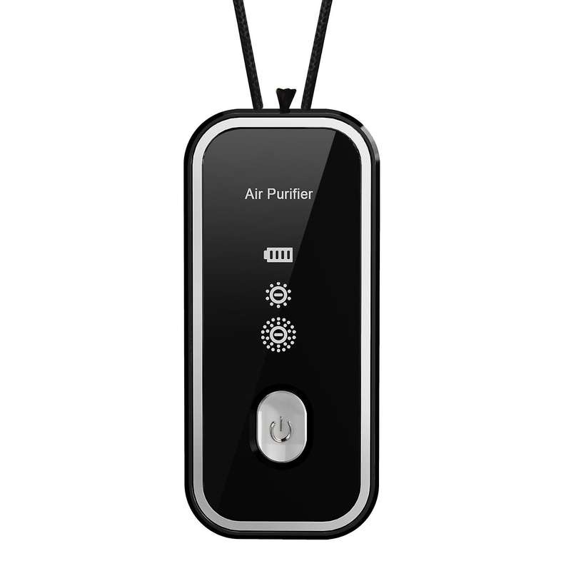Air Purifier 120 Million Negative Ion Personal Wearable Mini Portable 800MAH Battery Hanging Neck Ai