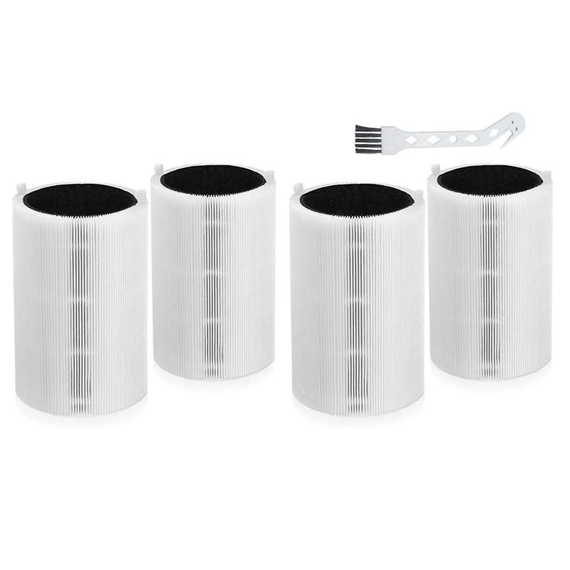 Air Purifier Filter Replacement 411 for Blue Pure 411+,411 Auto & Mini HEPA Particle and Activated C