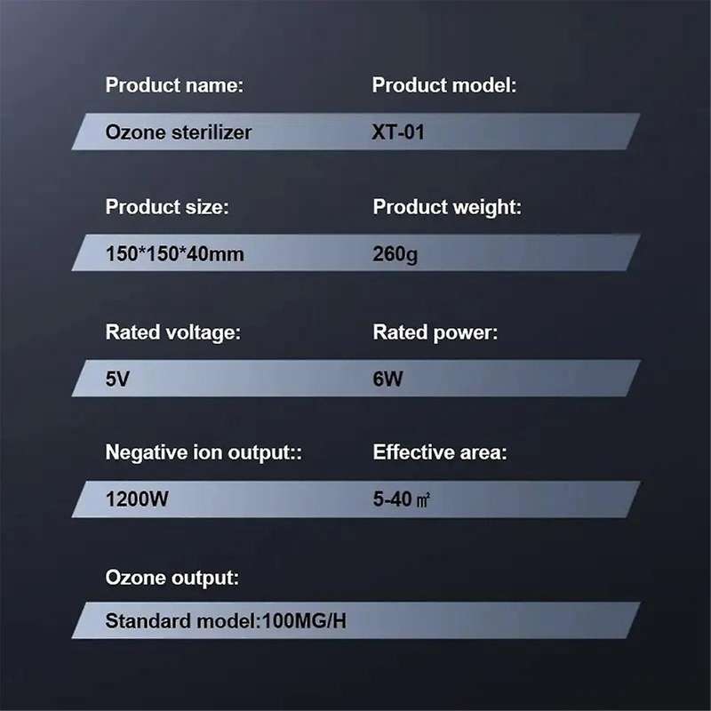 Air Purifier for Home Ozone Generator with Uv+ Aromatherapy Negative Ion Remove Formaldehyde Odor Ai
