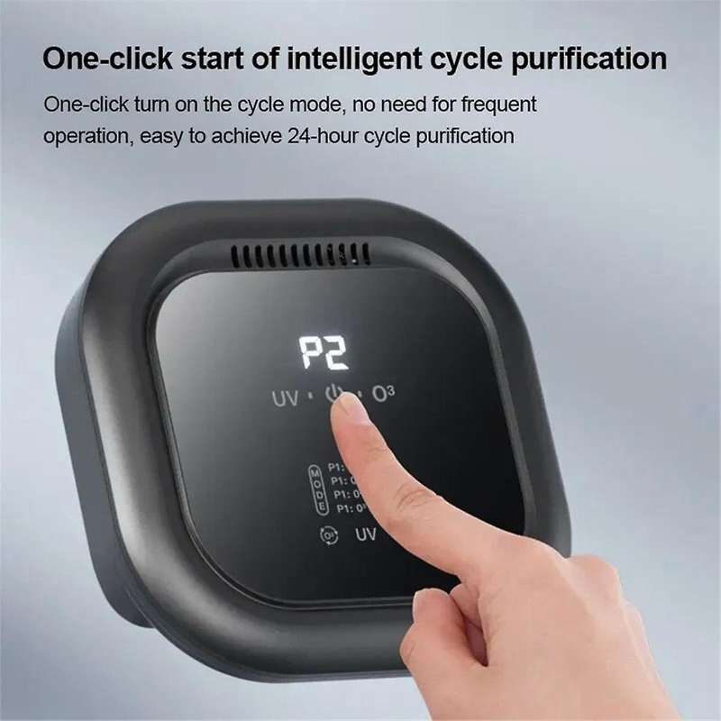 Air Purifier for Home Ozone Generator with Uv+ Aromatherapy Negative Ion Remove Formaldehyde Odor Ai