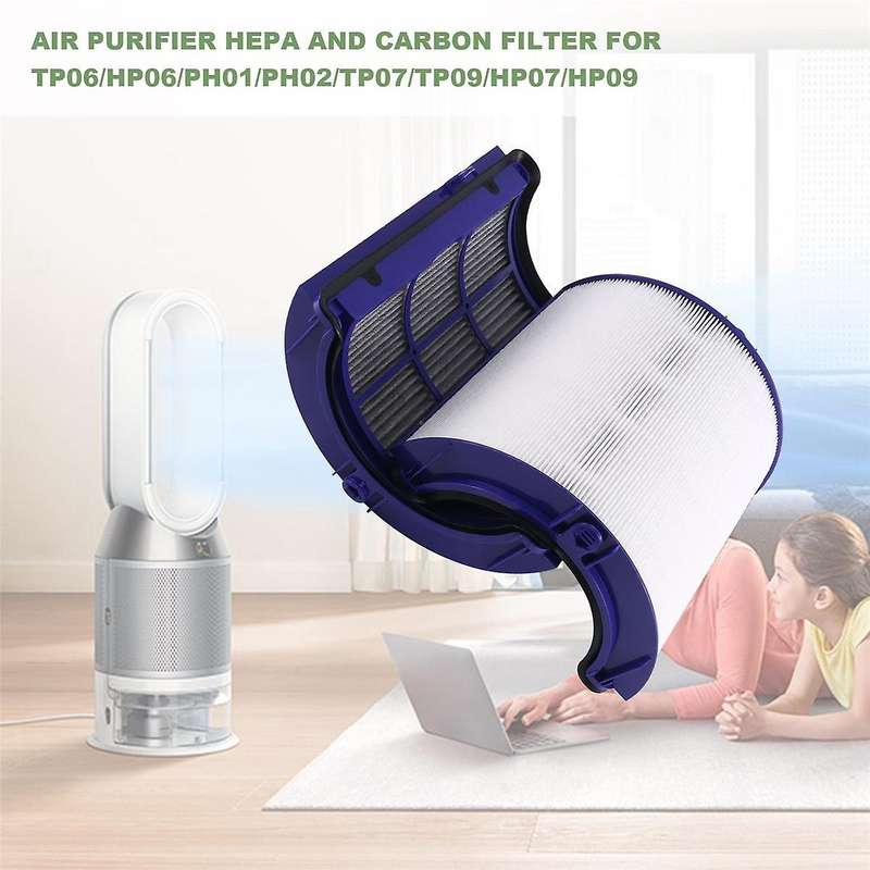 Air Purifier HEPA and Carbon Filter for TP06, TP09, HP06, PH01, PH02, TP07, HP07, HP09, 970341-01, 9