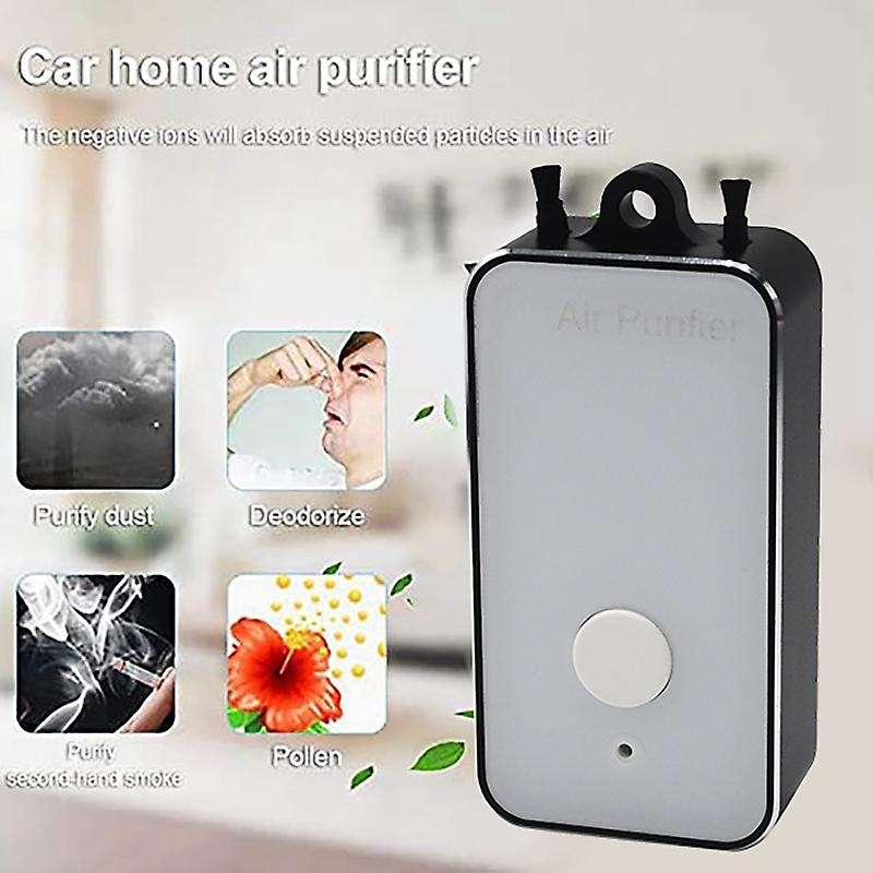 Air Purifier Personal Wearable Mini Portable 250MAH Battery Negative Ion Hanging Neck Air Purifier B