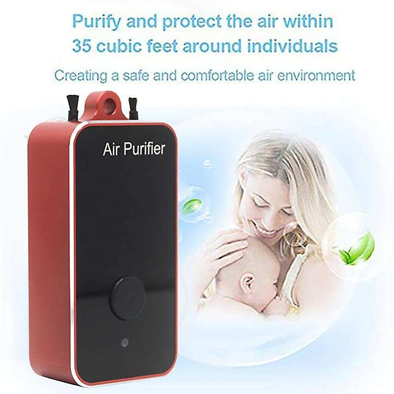 Air Purifier Personal Wearable Mini Portable 250MAH Battery Negative Ion Hanging Neck Air Purifier B