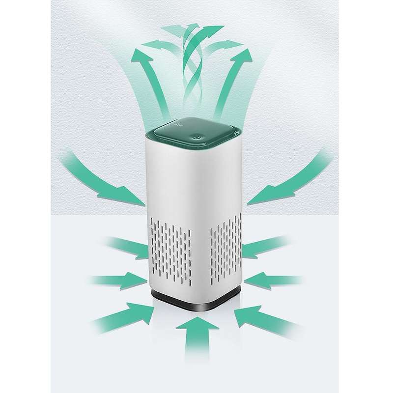 Air Purifier Negative Ion USB Smoke and Dust Removal Small Household Office Car 5V Negative Ion Puri