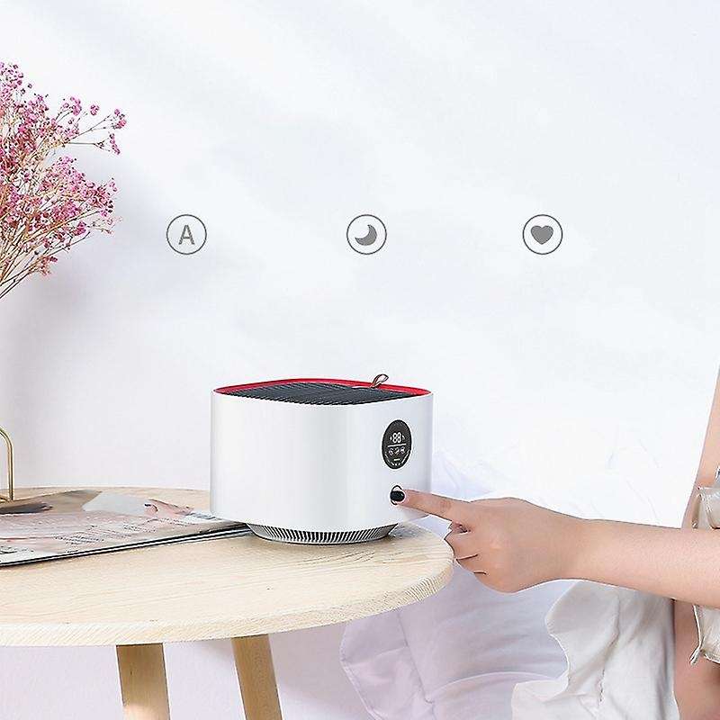 Air Purifier Negative Ion Generator Home Air Cleaner Ionizer Intelligent Monitoring of Air Quality