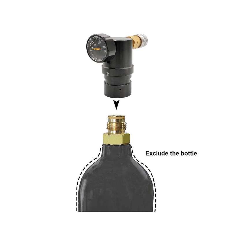 Air Regulator T-type Foster Output Pressure 40psi-200psi G1/2-14 Thread Mr Gen2 Regulator