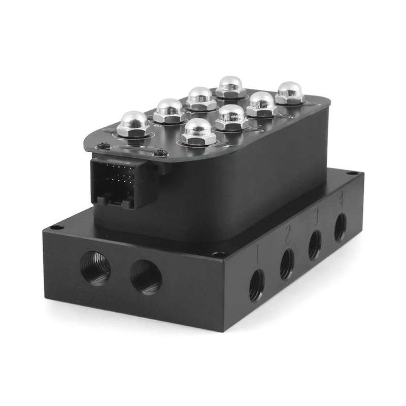 Air Ride Suspension Manifold Valve Solenoid Valve 1/4 1/8Inch NPT Fast Air Bag Control Fbss VU4 (0-