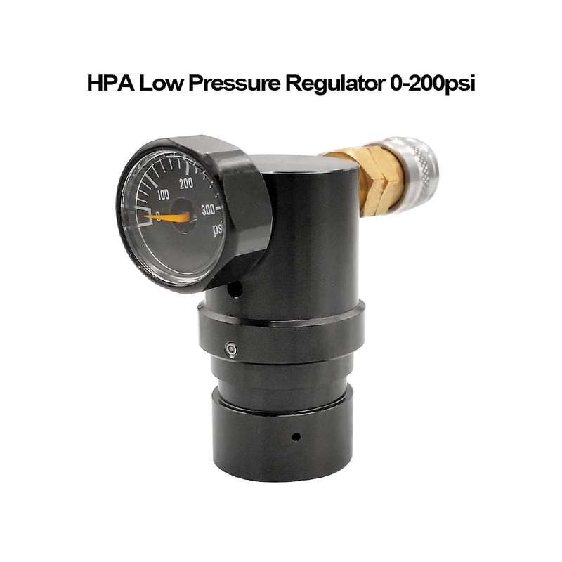Air Regulator Mr Gen2 W/ Us Foster Female Coupler,remote Coil Hose 300psi Pressure Gauge Output Pre