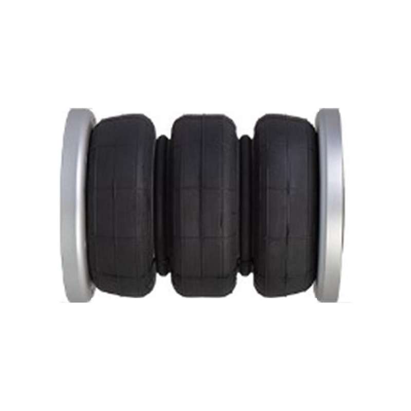 Air Suspension 134mm Triple Shock Absorption Rubber Suitable for Truck