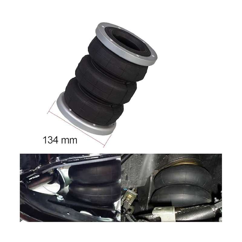 Air Suspension 134mm Triple Shock Absorption Rubber Suitable for Truck
