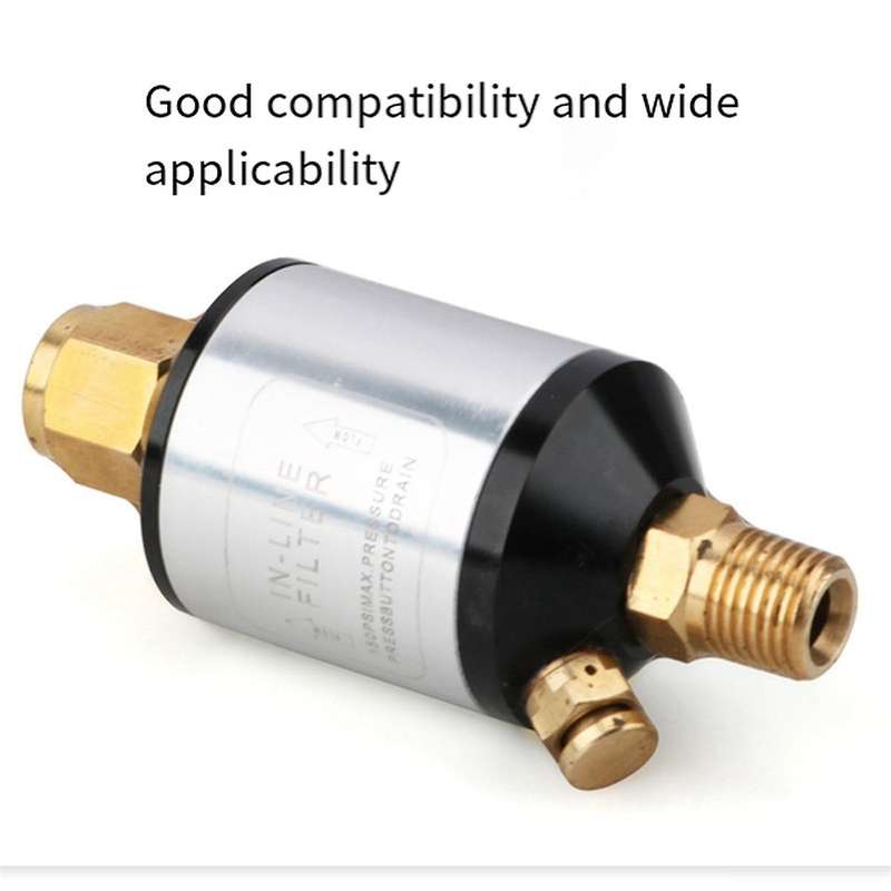 Air Source Filter Water Filter Pneumatic Tool Oil-Water Separator Model Air Pump Jet Pump Air Pipe W