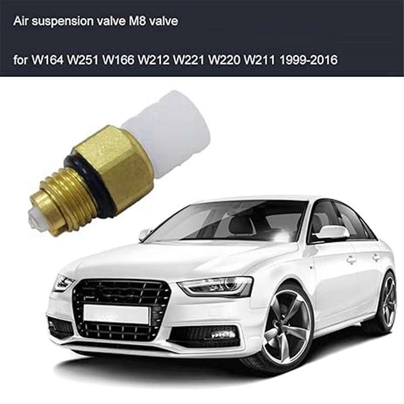 Air Suspension Line Hose Connector Fitting for W220 W221 W164 W211 M8 Air Nozzle Air Shock Fitting V