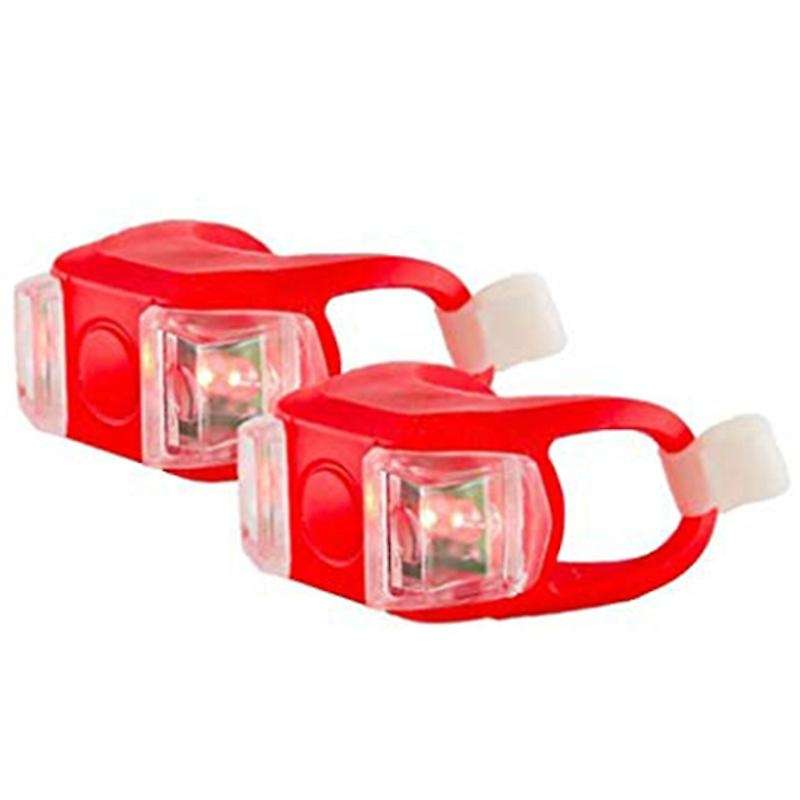 Aircraft Aluminium Waterproof 300 Lumen Led Bike Light Set(Headlight,Taillight),2 Pack
