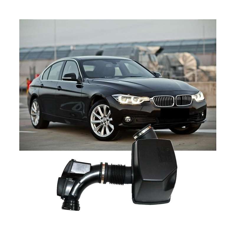 Air Tube with Resonator Filtered Air Pipe 13718601680 for 1 Series F20 F22 F23 Car Accessories Black