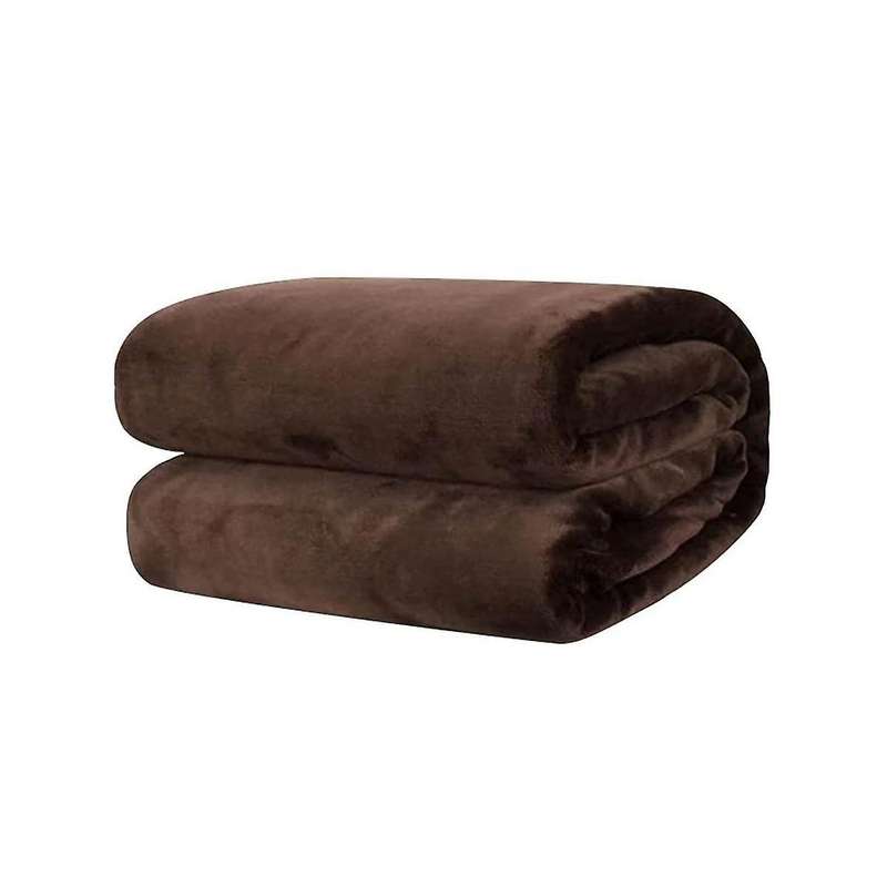 Air-conditioned Quilt Plush Blanket Plush Throw , Ultra-soft Mini Plush Lightweight Blankets for Co