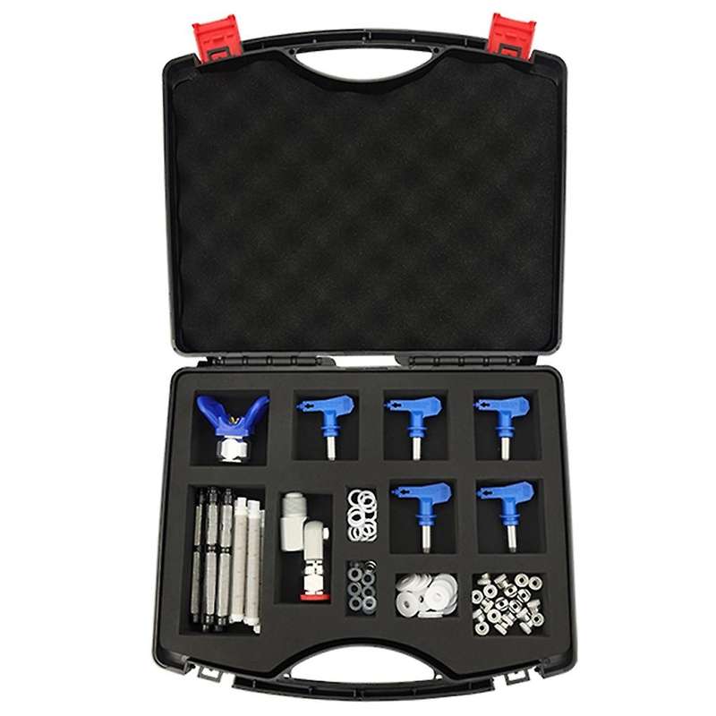 Airless Spray Machine Toolbox for Storage Organizers Nozzle Seats Spray Filter Scree Universal Join