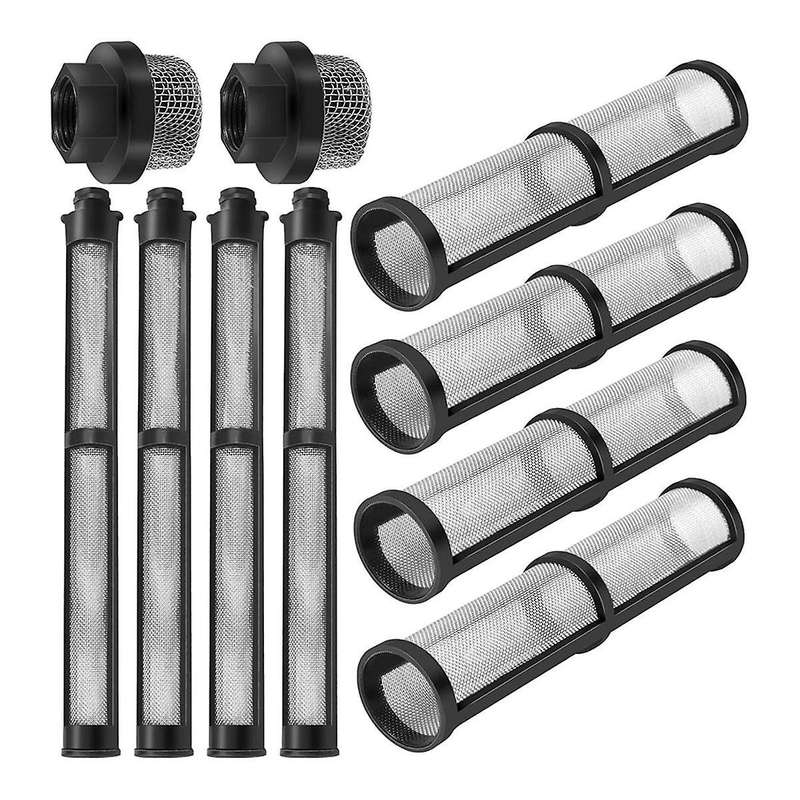 Airless Spray Filter Kit Compatible with 390 395 490 Heat-Resistant Suction Pipe Filter Strainer Se