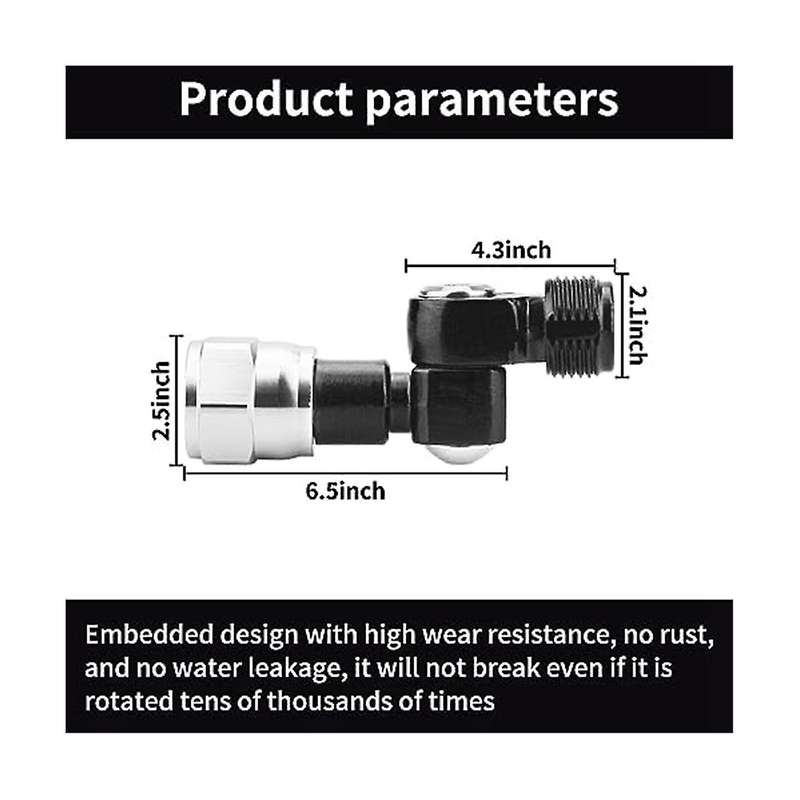 Airless Spray Universal Swivel Angle 7/8in F-7/8in M Swivel+517 Nozzle and Nozzle Protector Seat,pa